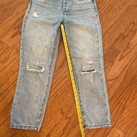 Blanknyc (the Madison crop)  size 27 jeans, distressed, high waisted - Picture 6 of 9